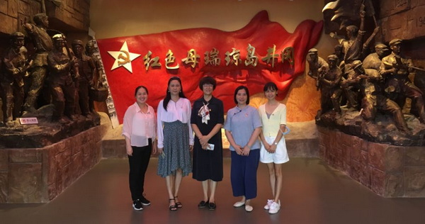 校领导带队参观琼崖革命斗争历史馆学习了解琼崖革命史