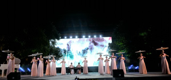 我校音乐系学子参加桂林首届国际声音艺术节表演