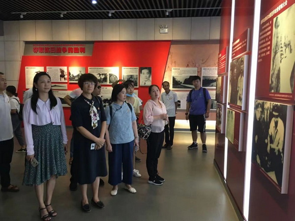 校领导带队赴母瑞山革命根据地纪念园开展红色教育现场学习活动