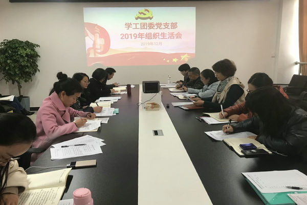 学工团委党支部召开“不忘初心、牢记使命”专题组织生活会