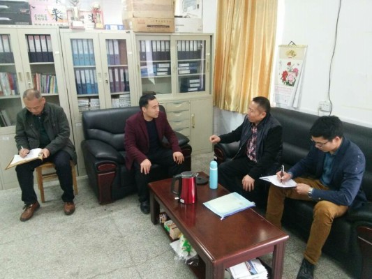 保卫处到系部调研隐患排查和安全教育工作情况(1)