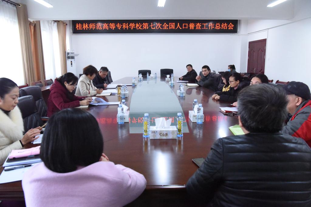 我校召开第七次全国人口普查工作总结会